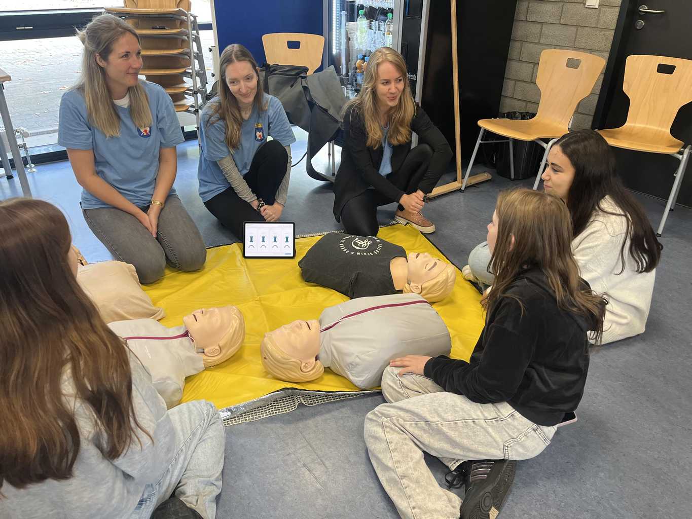 Klasse 7a: Ausbildung zur Retterpause