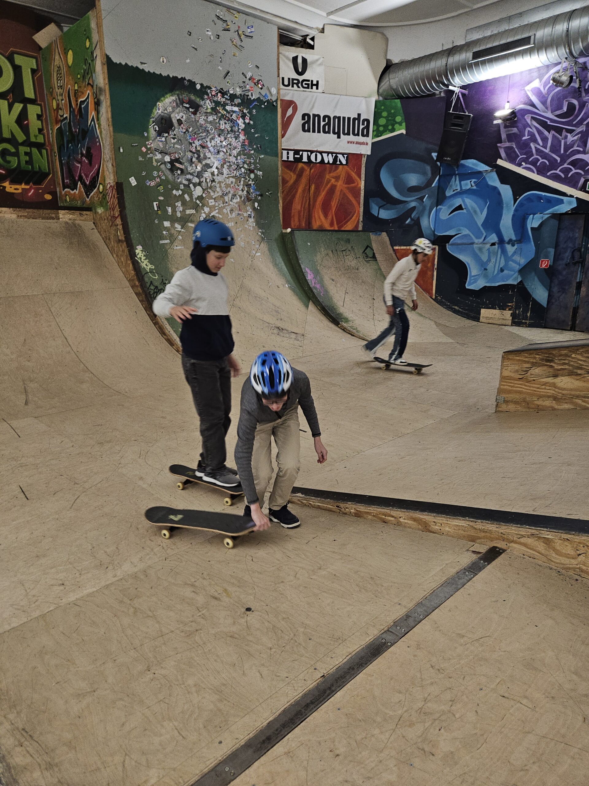 Klasse 7d im Rollhaus Solingen